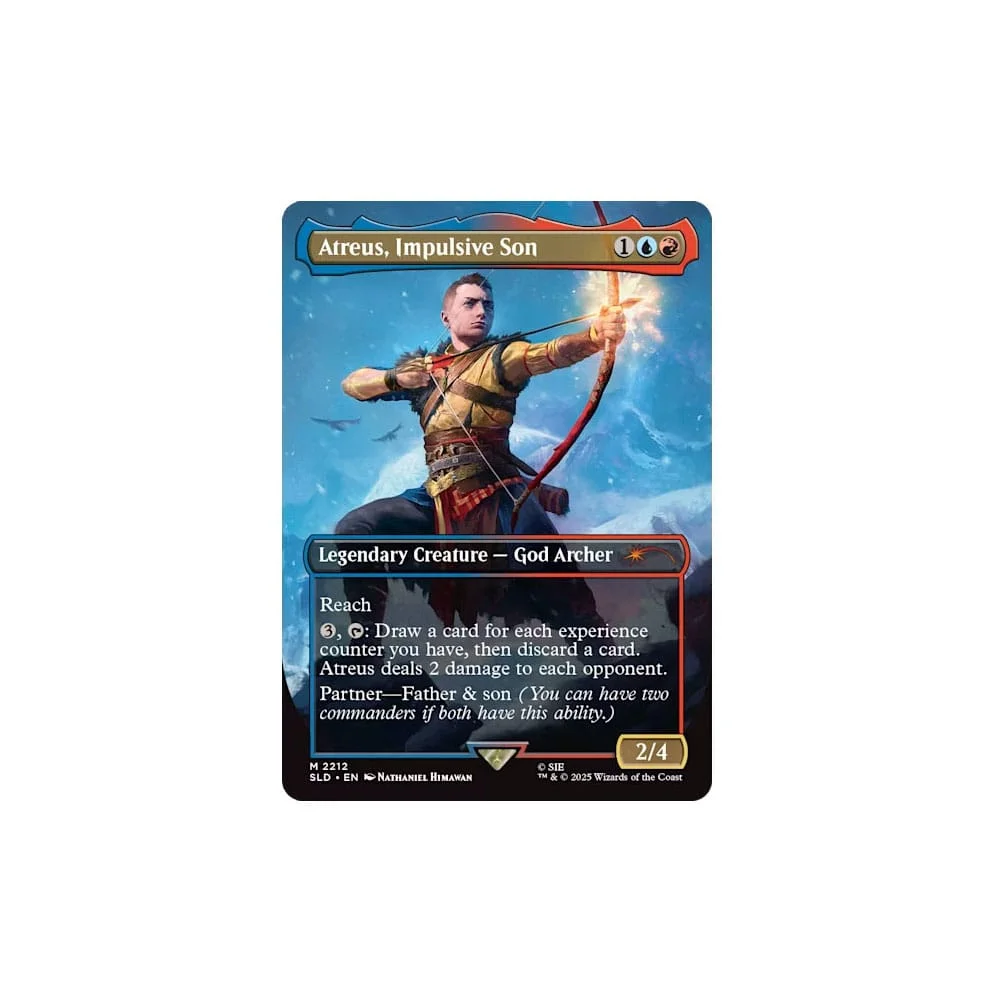 Magic the Gathering Secret Lair x PlayStation God of War: Norse Non Foil - English